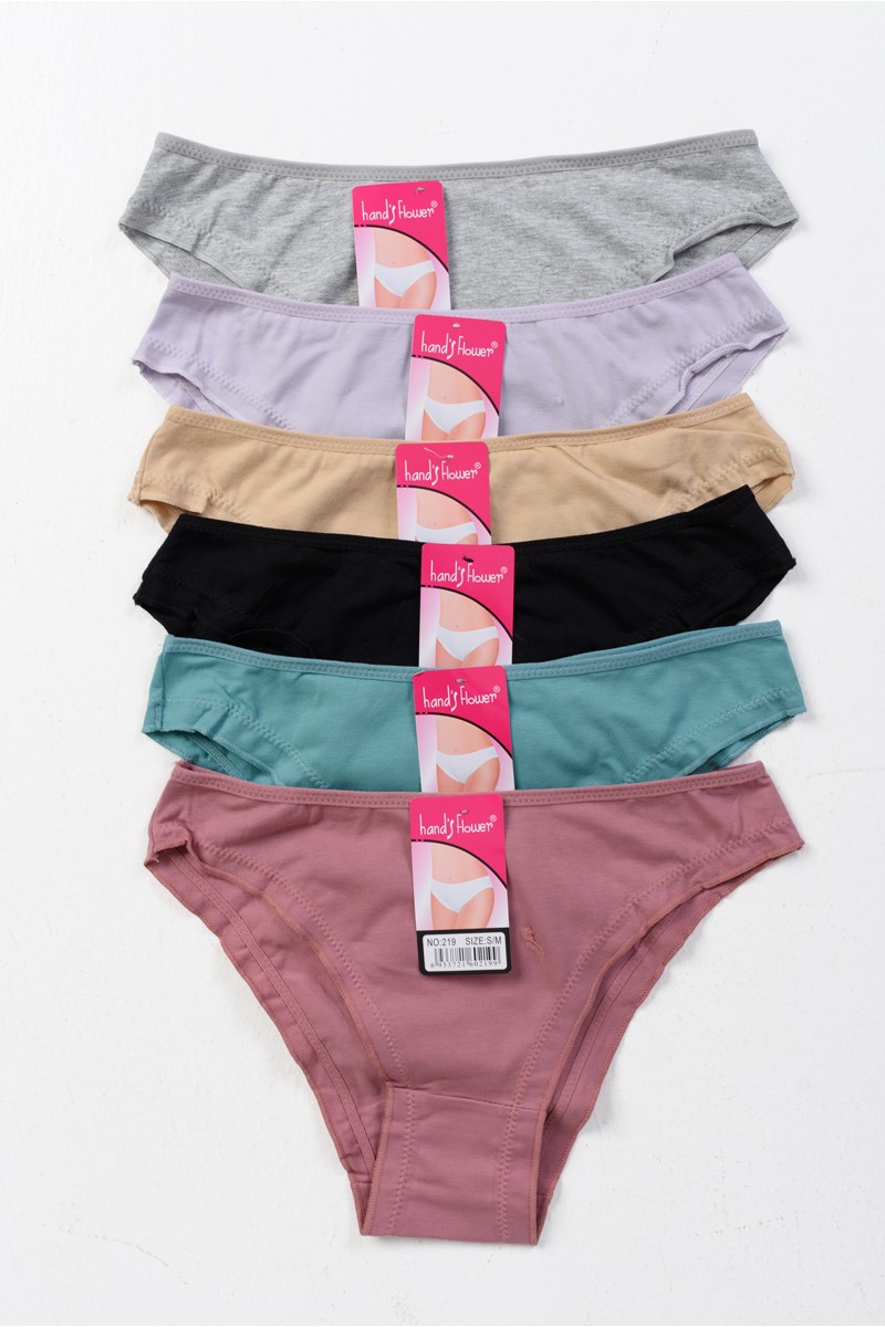 Women's Underwear POWER FLOWER 6 Pack MULTICOLOR 219