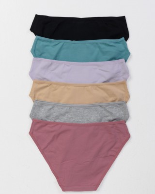 Damenunterwäsche POWER FLOWER 6er Pack 226 Farben