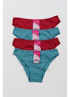 Women's underwear POWER FLOWER 4 Pack 219 RED BEACH