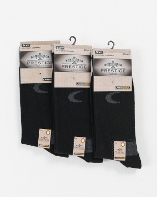 Isothermal Socks Casual PRESTIGE 3 PACK Black 120