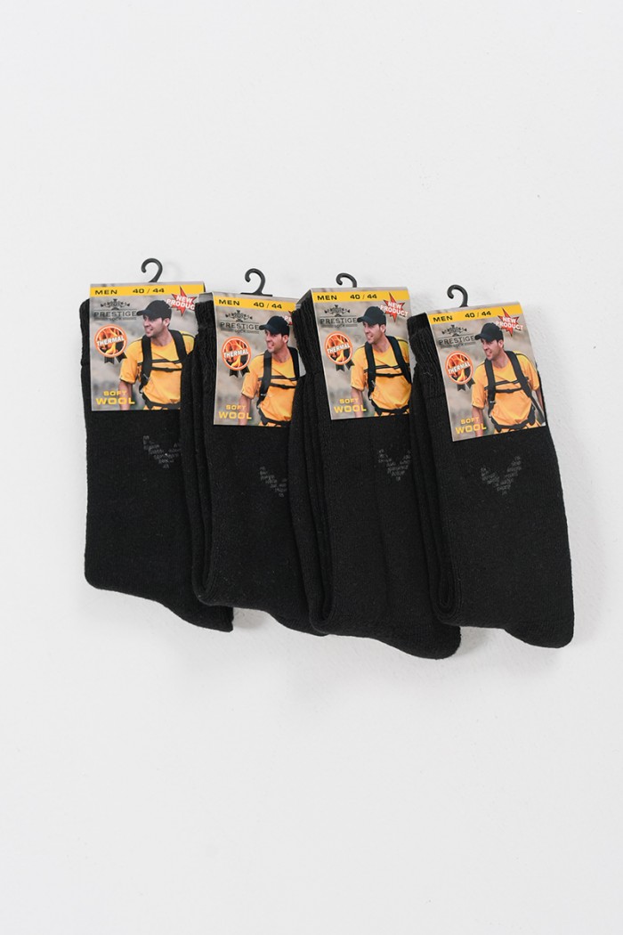 Isothermische Socken PRESTIGE 4 PACK EXTRA PROTECT BLACK