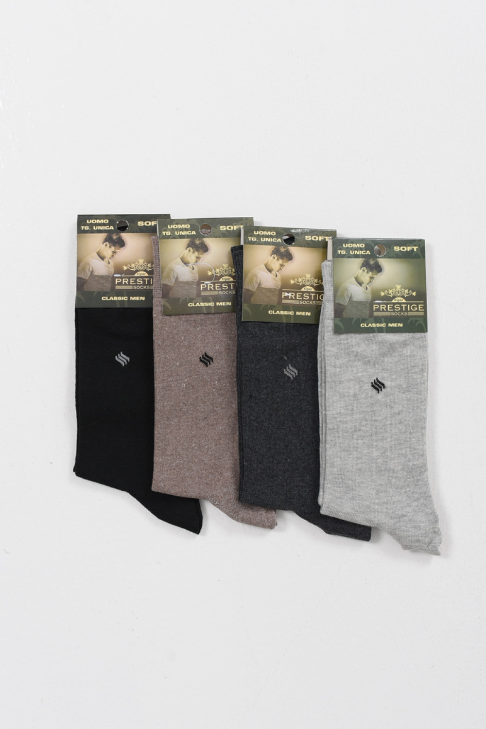 Baumwollsocken Prestige 4er Pack Minimal 2