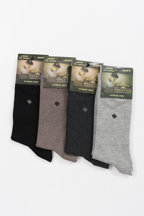 Baumwollsocken Prestige 4er Pack Minimal 2