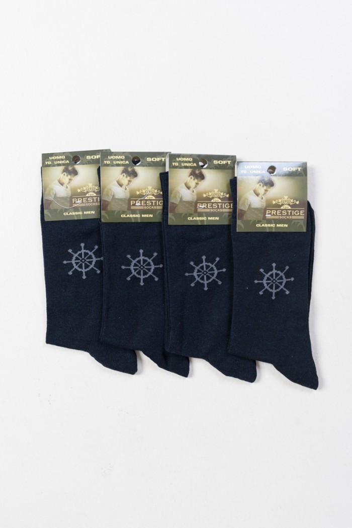 Cotton socks Prestige 4 Pack Minimal 5