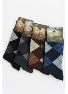 Cotton Socks Prestige Plaid 4 Pack Cotton Socks Prestige Plaid 4 Pack