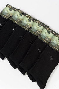 Herrensocken PRESTIGE Casual Schwarz 6er-Pack