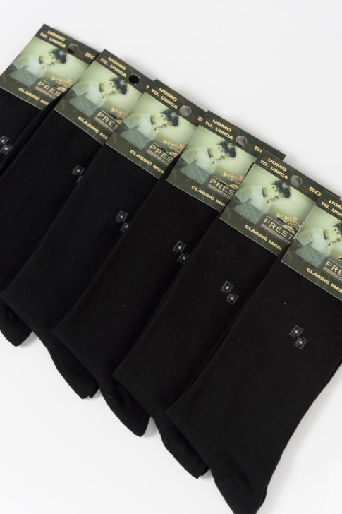 Herrensocken PRESTIGE Casual Schwarz 6er-Pack