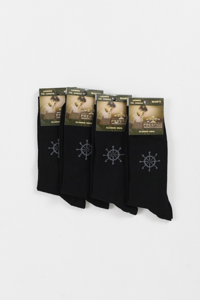 Cotton socks Prestige 4 Pack Minimal 5
