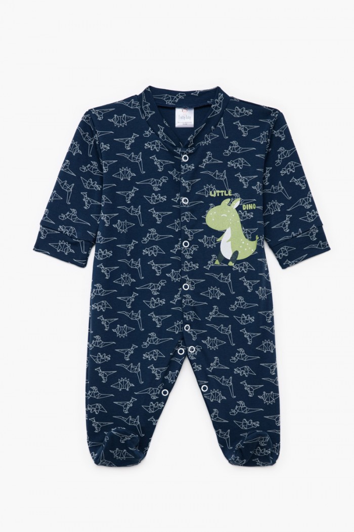 Baby overalls for boy PRETTY BABY 31303 BLUE DROPS