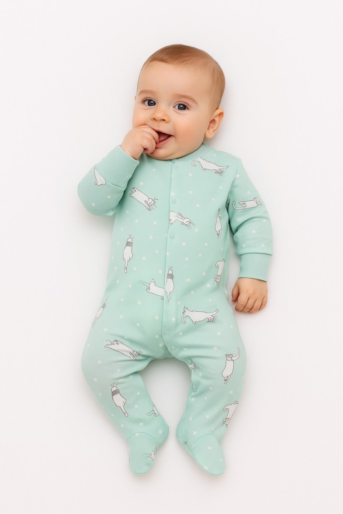 Baby overalls for boy PRETTY BABY 31504 BEHRAMAN