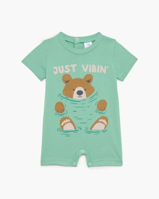 Short-sleeved baby overalls for boy PRETTY BABY 32937