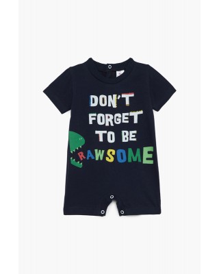 Short-sleeved baby overalls for boy PRETTY BABY 32958