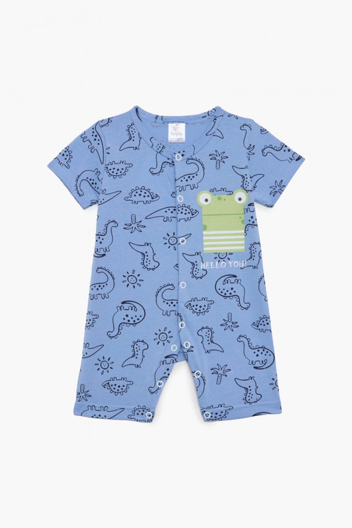 Short-sleeved baby overalls for boy PRETTY BABY 32959 GALLERY