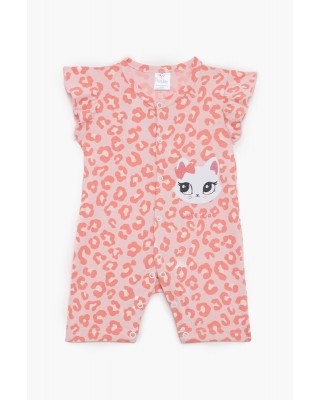 Short-sleeved baby romper for girl PRETTY BABY 32974