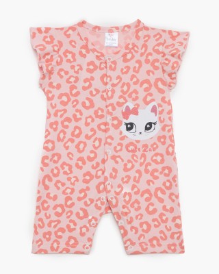 Short-sleeved baby romper for girl PRETTY BABY 32974