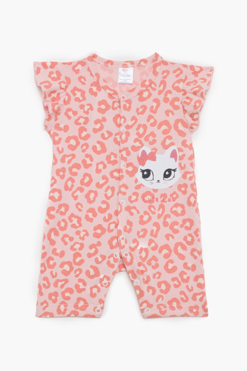 Kurzärmeliger Babystrampler für Mädchen PRETTY BABY 32974
