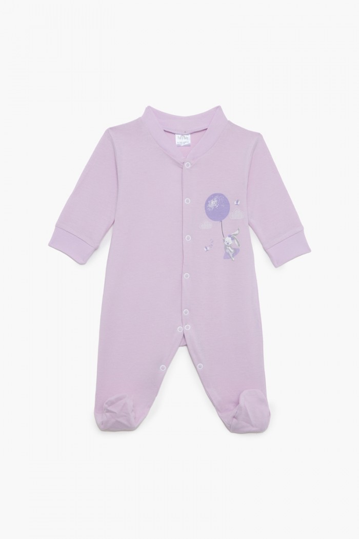 Baby girl's overalls thin knit PRETTY BABY 32976 LILA