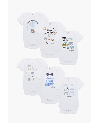 Βρεφικά εσώρουχα αγόρι Pretty Baby 6 Pack 34839