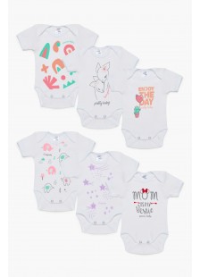 Baby T-shirts Pretty Baby Girl 6 Pack 34846