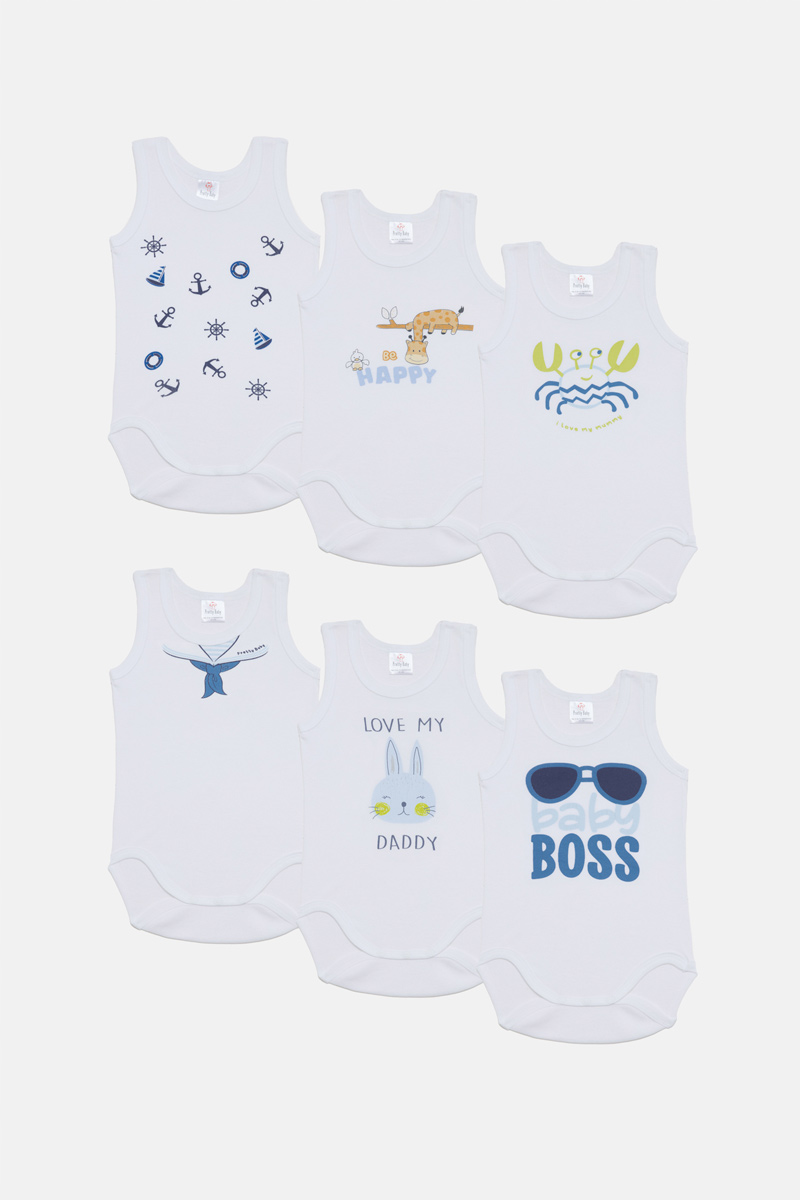 Baby Jungen Unterwäsche PRETTY BABY 6 Pack 34873