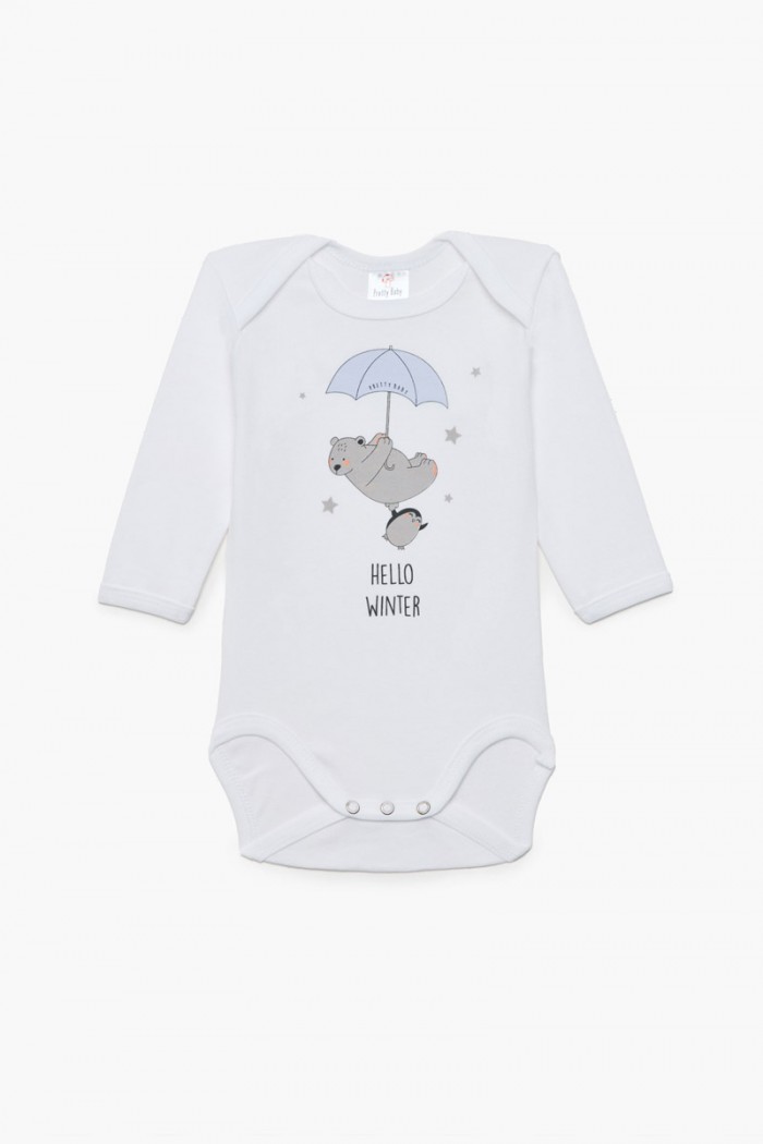 Long-sleeved baby boy's underwear PRETTY BABY 6 Pack 35157