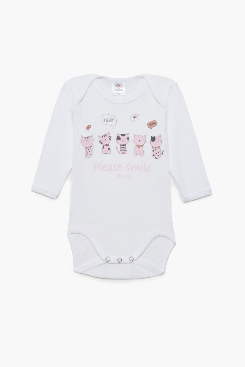 Baby-T-Shirts lange Ärmel Pretty Baby 6 Pack 35167