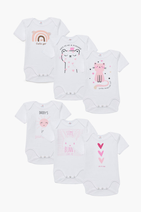 Baby T-shirts Pretty Baby Girl 6 Pack 35169