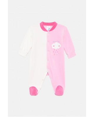 Pretty Baby velour baby romper for girl 35562