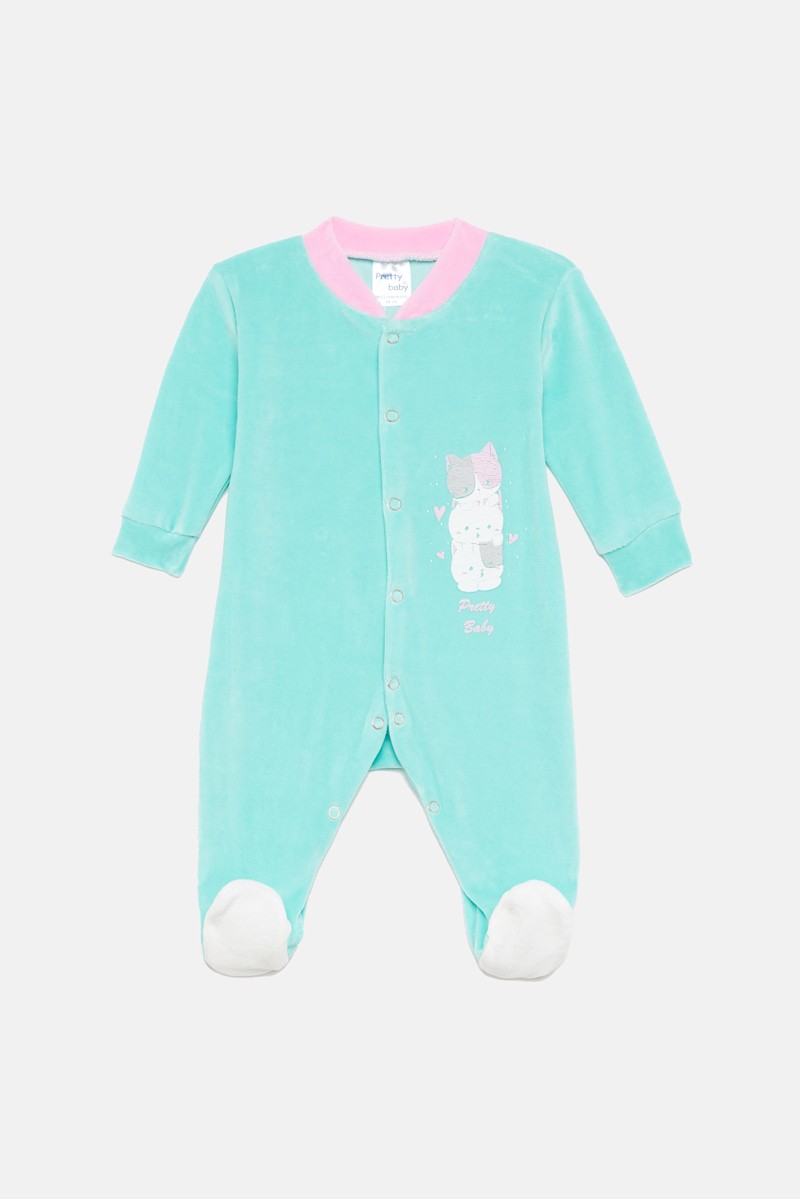 Plush baby romper Pretty Baby for girl 35563