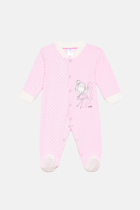 Baby girl's overalls cotton PRETTY BABY 35852