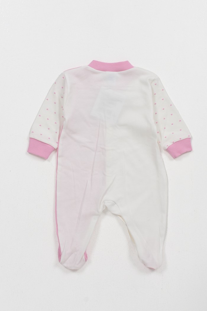 Baby jumpsuit interlock girl PRETTY BABY 35866