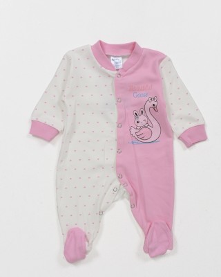 Baby jumpsuit interlock girl PRETTY BABY 35866