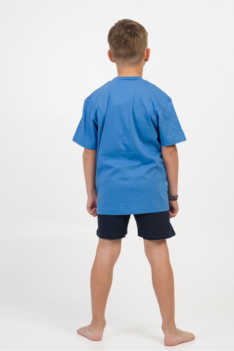 Kinderschlafanzug für Jungen Pretty Baby 63052 Blau Roa Kinderschlafanzug für Jungen Pretty Baby 63052 Blau Roa