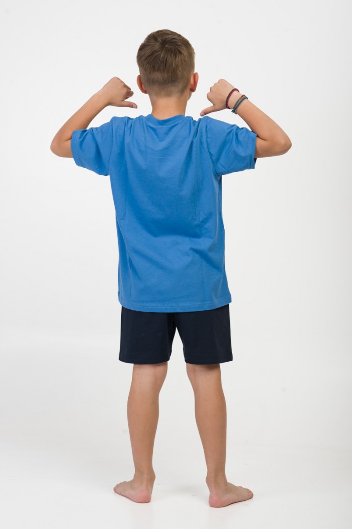 Children's pyjamas for boy Pretty Baby 63053 Blue Roa