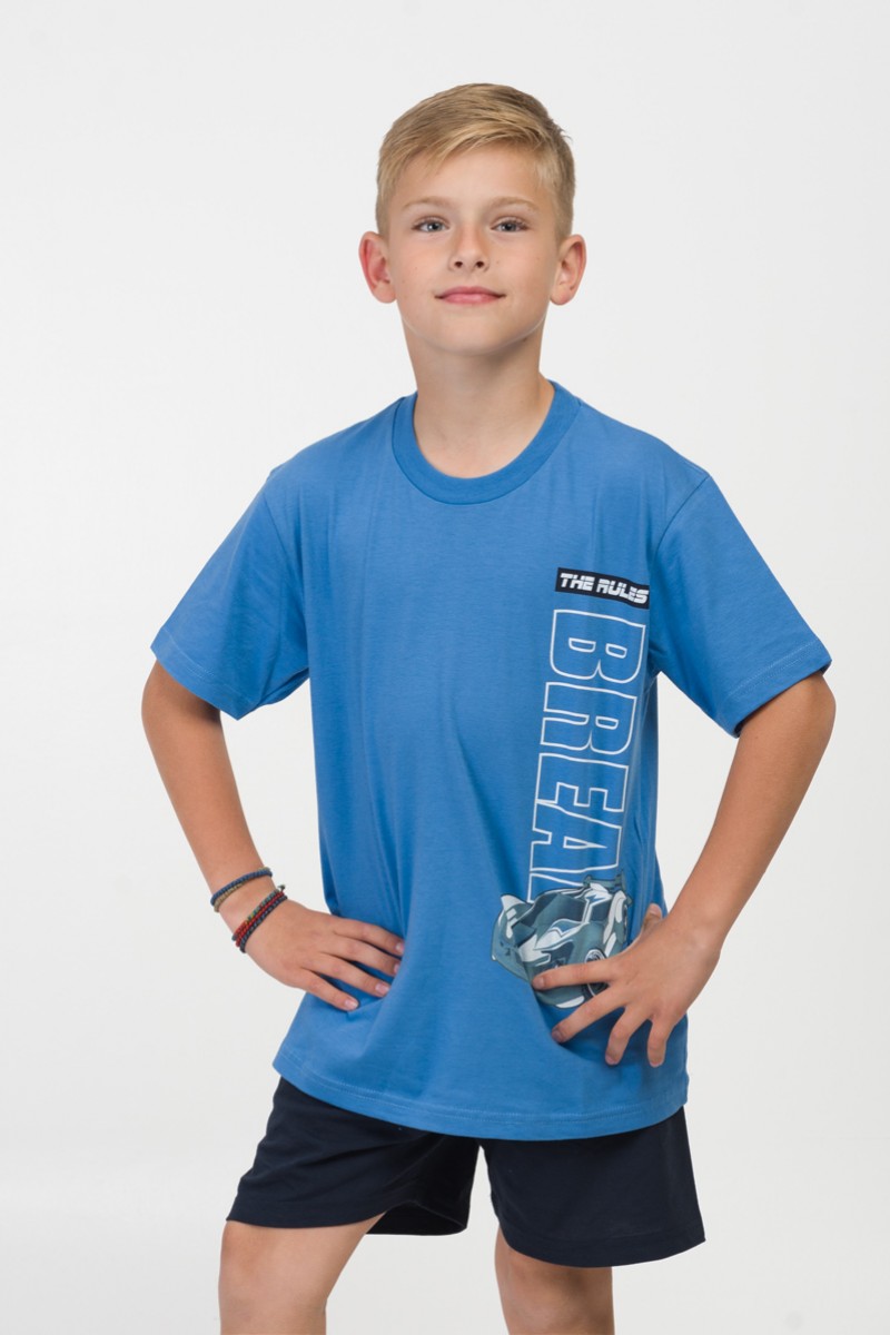 Children's pyjamas for boy Pretty Baby 63053 Blue Roa