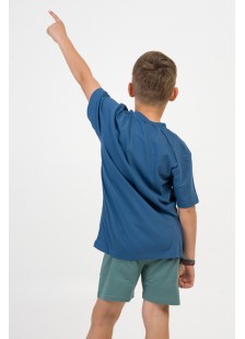 Kinderschlafanzug für Jungen Pretty Baby 63054 Blau Raph Kinderschlafanzug für Jungen Pretty Baby 63054 Blau Raph