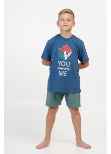Kinderschlafanzug für Jungen Pretty Baby 63054 Blau Raph Kinderschlafanzug für Jungen Pretty Baby 63054 Blau Raph