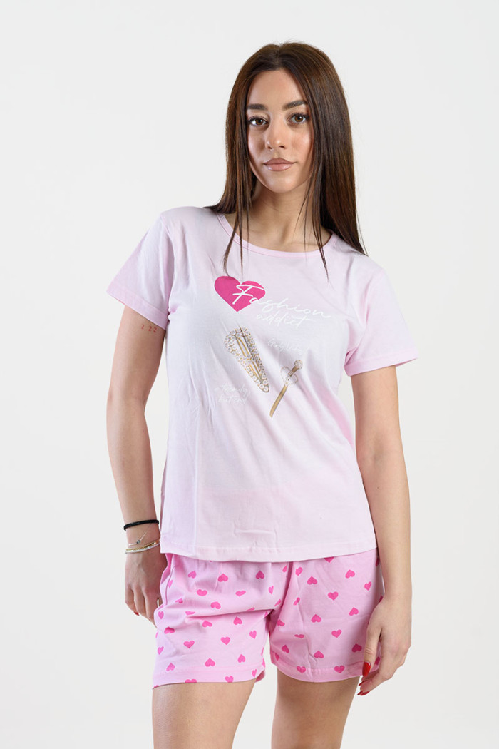 Children's pajamas girl Pretty Baby 63152 Pink