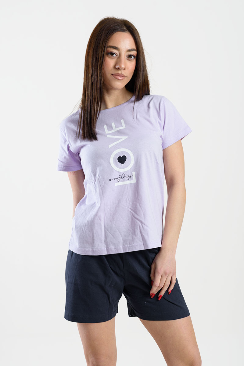 Children's pajamas girl Pretty Baby 63153 Lila Children's pajamas girl Pretty Baby 63153 Lila
