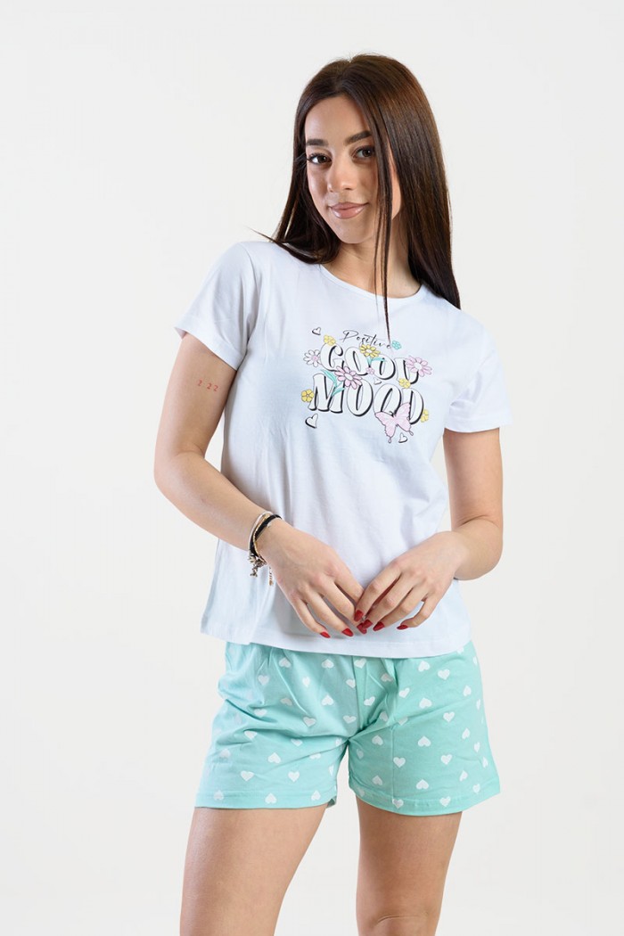 Children's pajamas girl Pretty Baby 63156 White