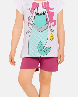 TRAX Meerjungfrau Sommer-Pyjama 2020