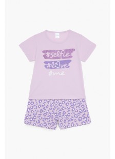 Children's pajamas girl Pretty Baby 63165 LILA Children's pajamas girl Pretty Baby 63165 LILA