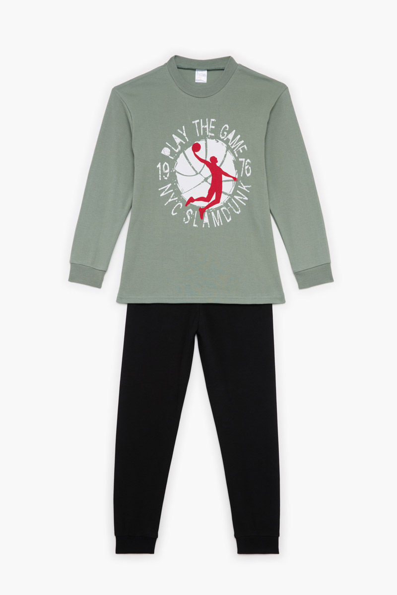 Teenager-Winterschlafanzug Junge PRETTY BABY 63817