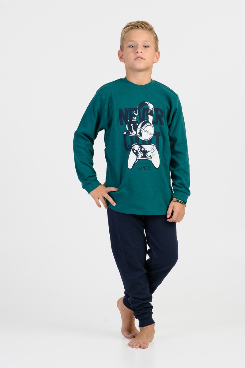 Teenager-Schlafanzug für Jungen PRETTY BABY 63887 Teenager-Schlafanzug für Jungen PRETTY BABY 63887
