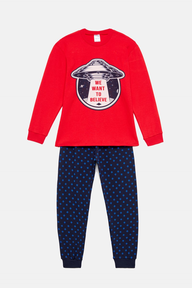 Teenage winter pajamas boy PRETTY BABY 63888