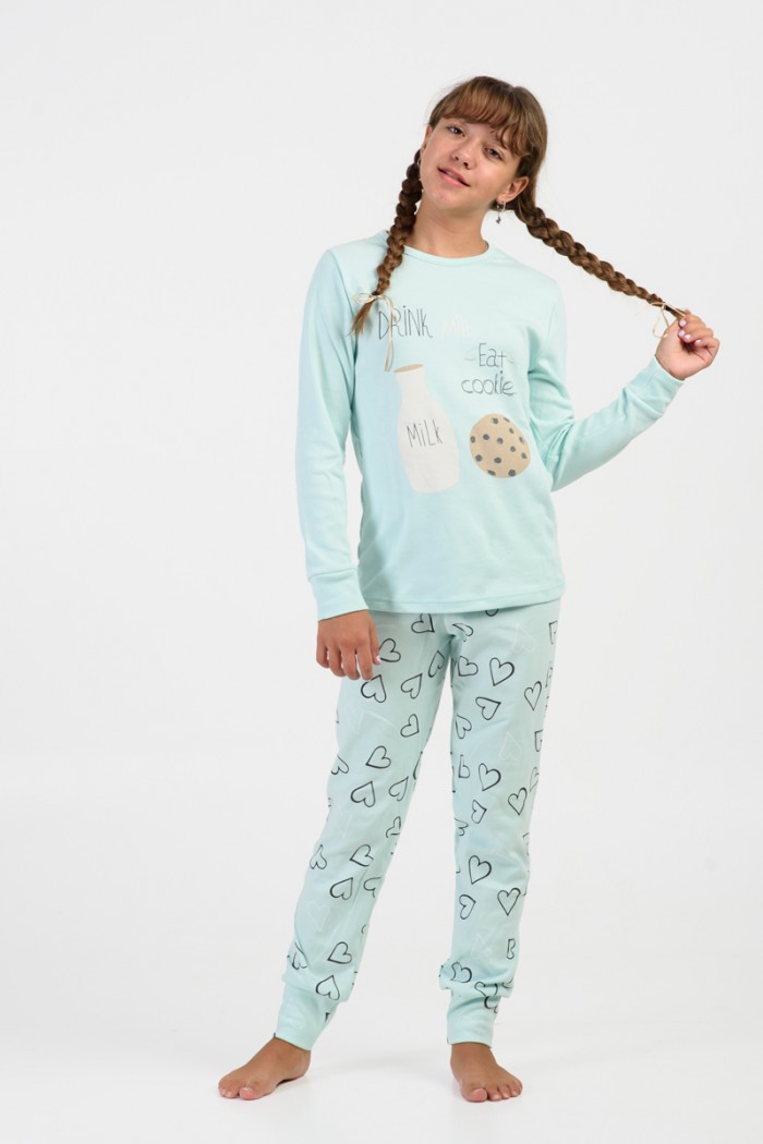 Teenage girl's pajamas PRETTY BABY COOKIES 64888 VERAMAN