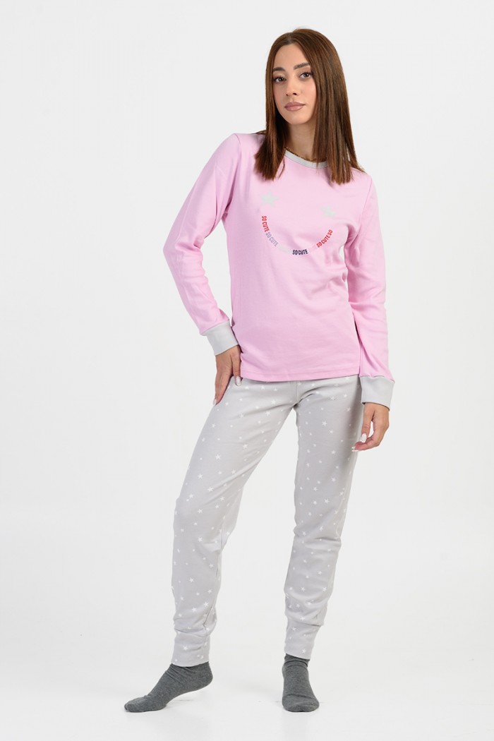 Teenage girl's pajamas PRETTY BABY 64891 ROZ