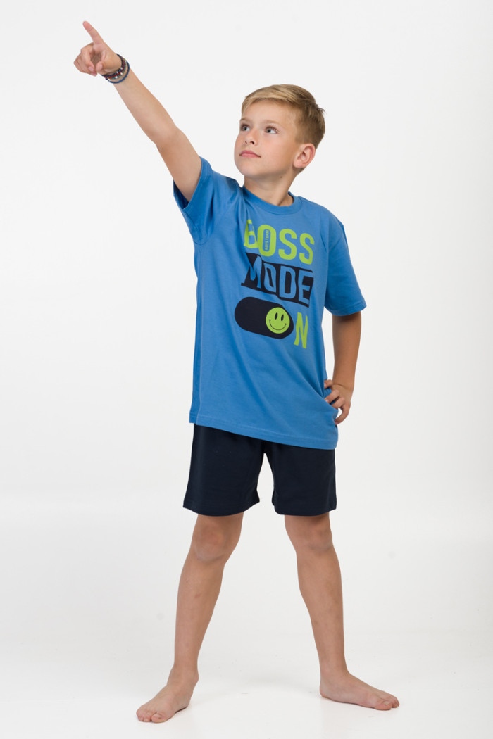 Children's pyjamas for boy Pretty Baby 65388 Blue Roa