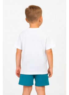 Kinderschlafanzug Junge Pretty Baby 65389 WEISS Kinderschlafanzug Junge Pretty Baby 65389 WEISS