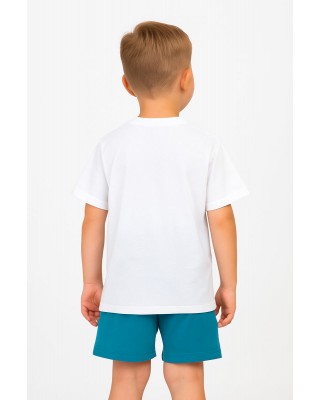 Παιδικές πιτζάμες αγόρι Pretty Baby 65389 ΛΕΥΚΟ